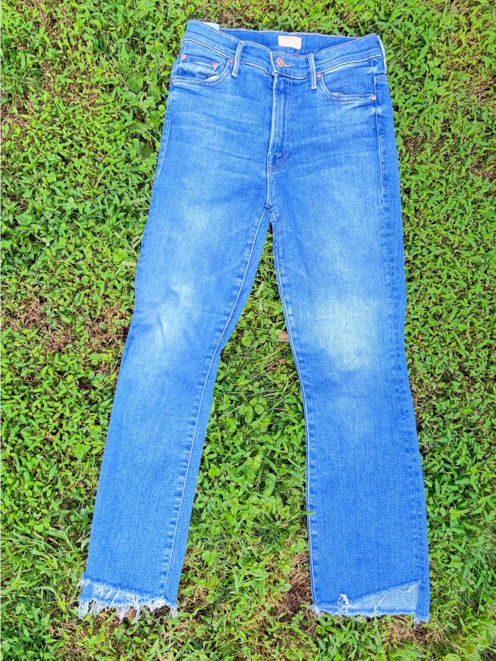 MOTHER Light Blue Skinny Jeans